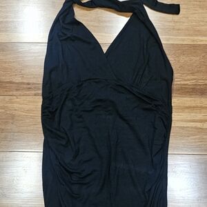 PattyBoutik Black Halter Top